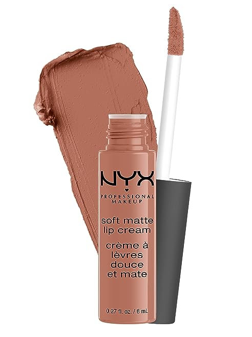 NYX PROFESSIONAL MAKEUP Soft Matte Lip Cream, Lightweight Liquid Lipstick - Cannes (Matte Muted Mauve)