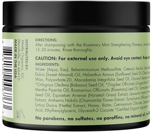 Mielle Organics Rosemary Mint Strengthening Hair Masque